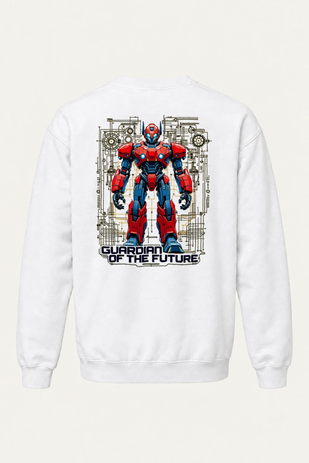 "Guardian Of The Future" Heavy Blend Unisex Crewneck Sweatshirt | Gildan 18000