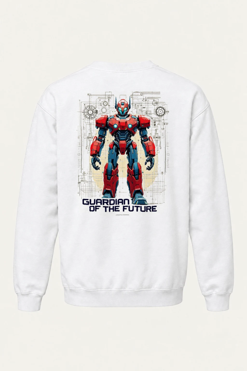 "Guardian Of The Future" Heavy Blend Unisex Crewneck Sweatshirt | Gildan 18000