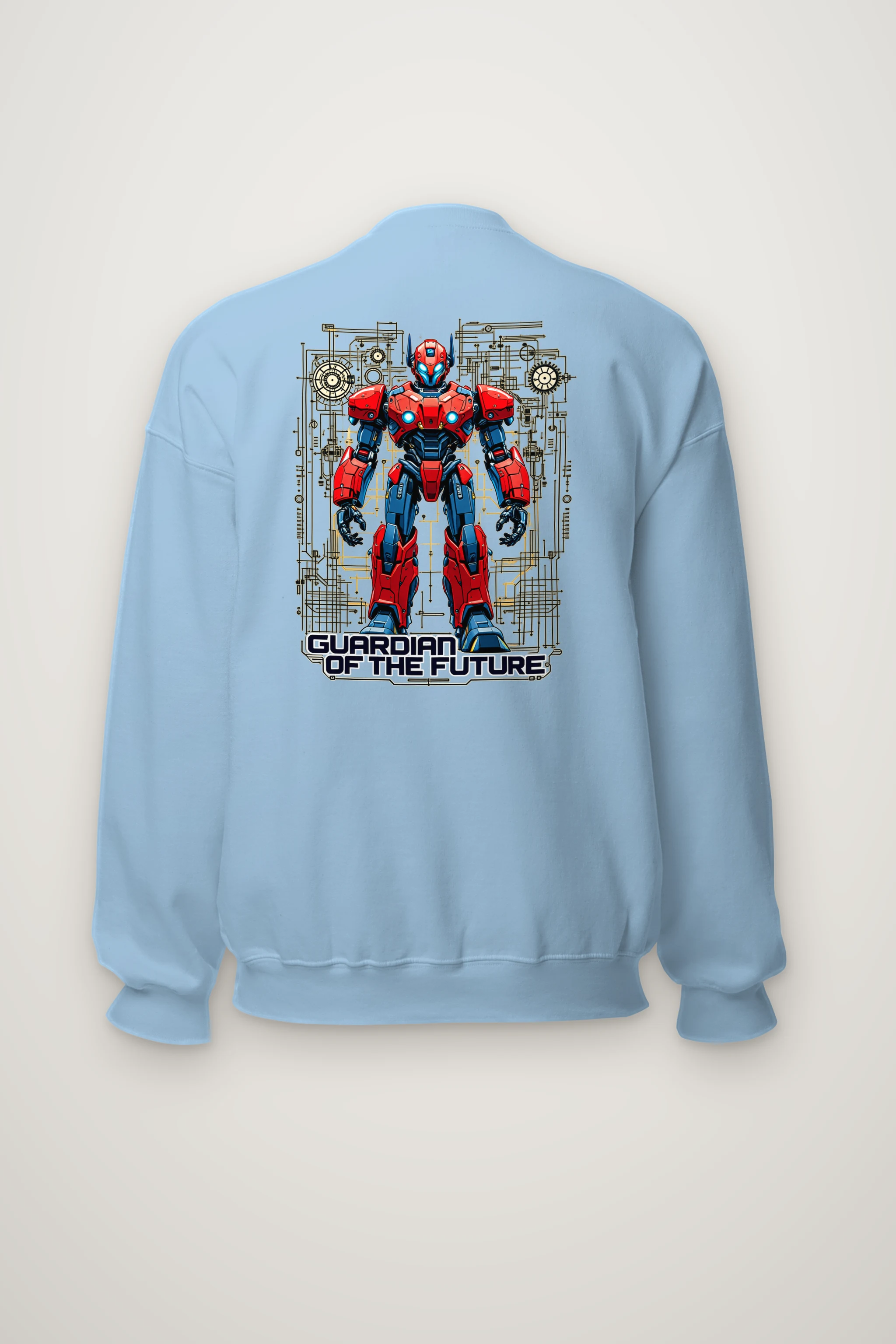 "Guardian Of The Future" Heavy Blend Unisex Crewneck Sweatshirt