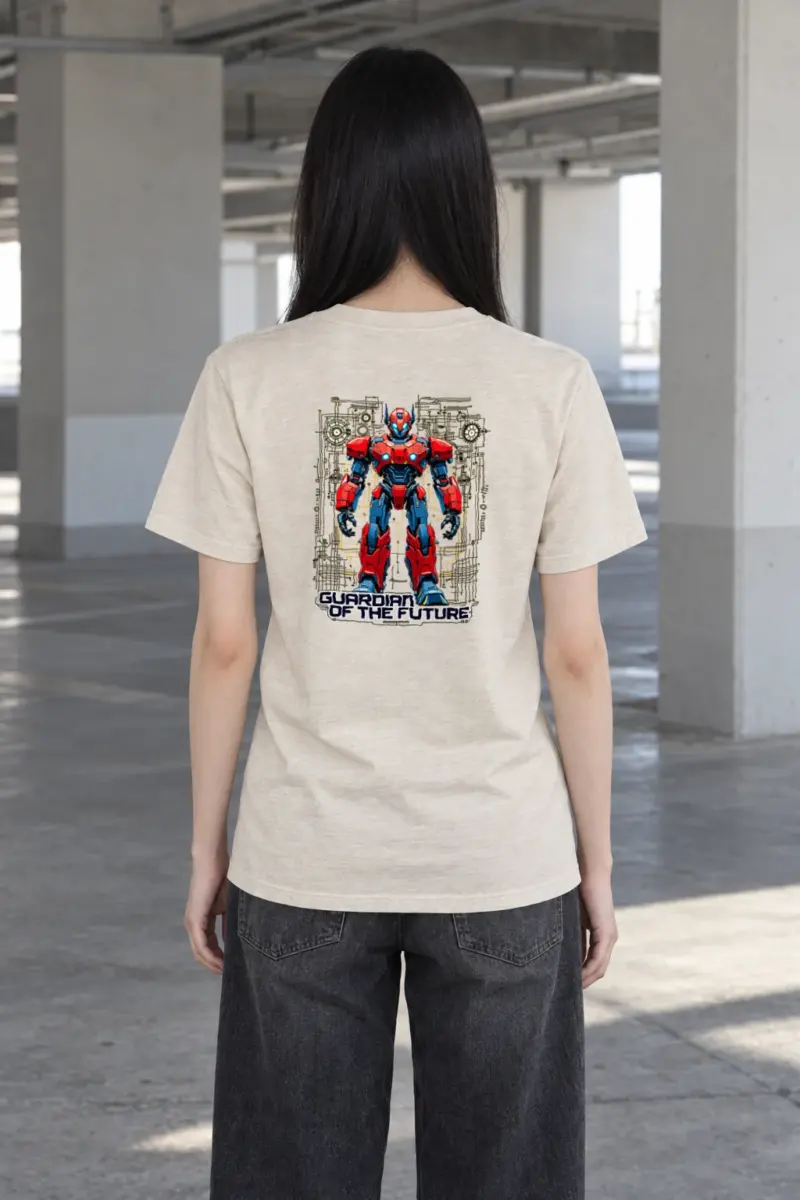 "Guardian Of The Future" Heavyweight Unisex Crewneck T-shirt