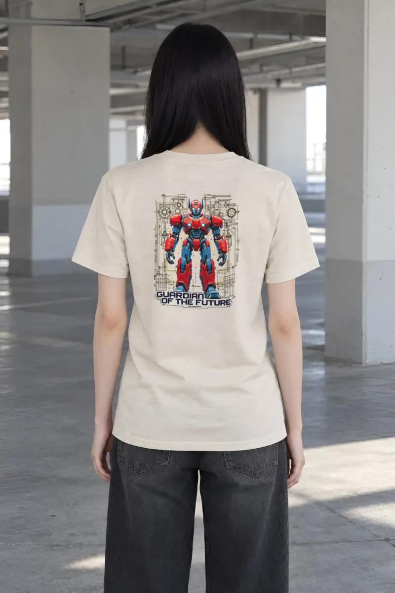 "Guardian Of The Future" Heavyweight Unisex Crewneck T-shirt