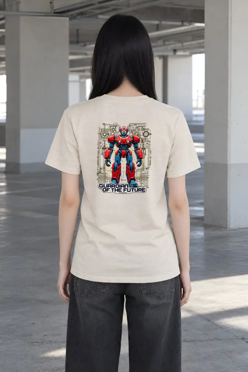 "Guardian Of The Future" Heavyweight Unisex Crewneck T-shirt