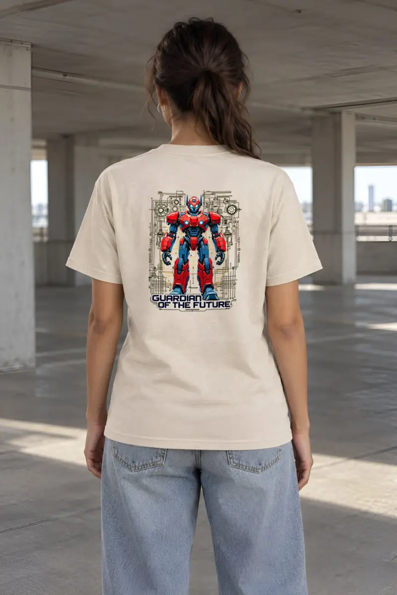 "Guardian Of The Future" Heavyweight Unisex Crewneck T-shirt