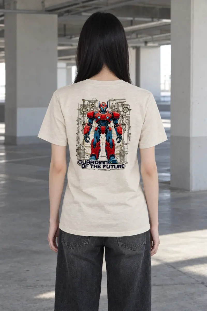 "Guardian Of The Future" Heavyweight Unisex Crewneck T-shirt