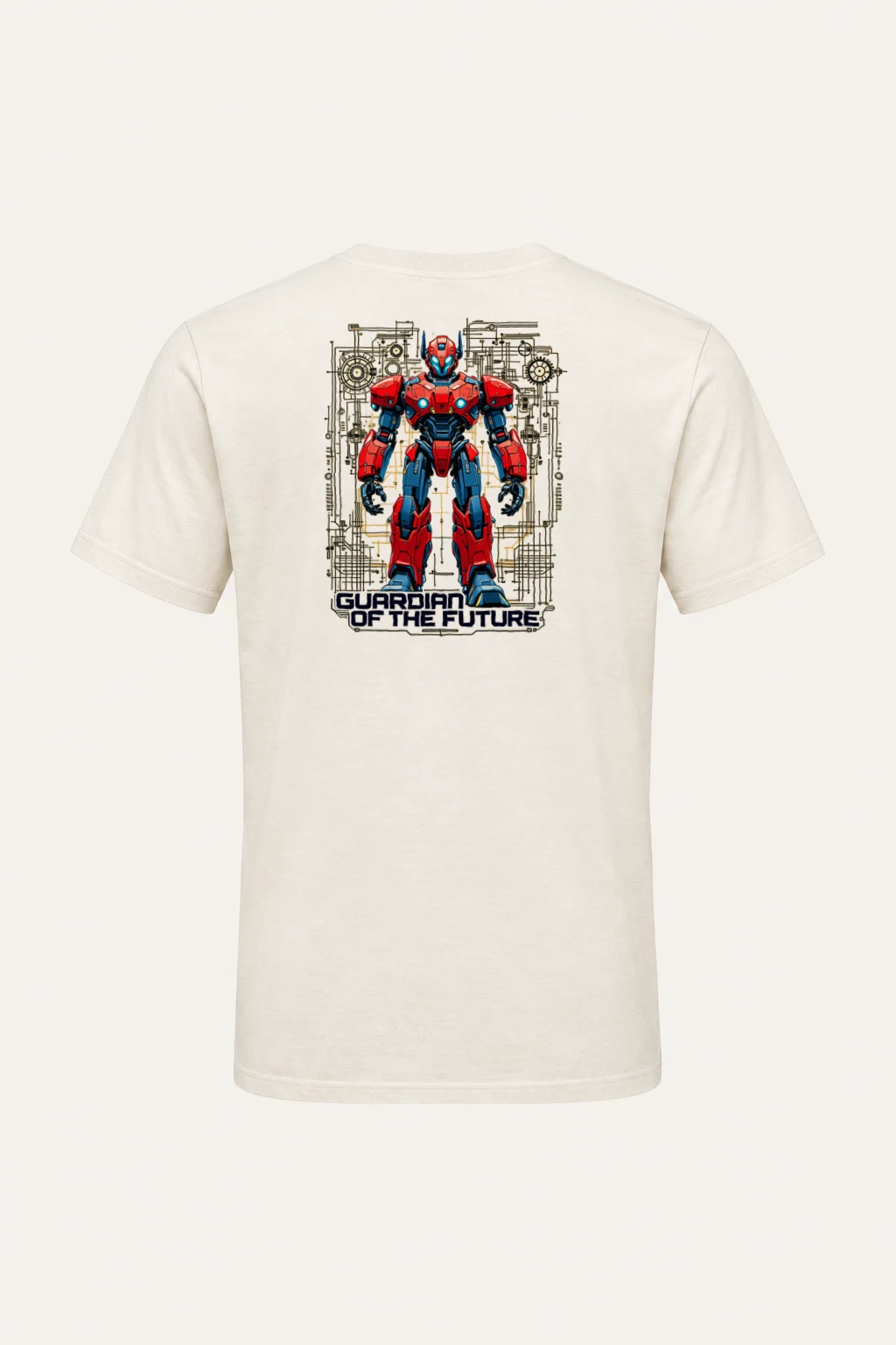 "Guardian Of The Future" Heavyweight Unisex Crewneck T-shirt | Gildan 5000