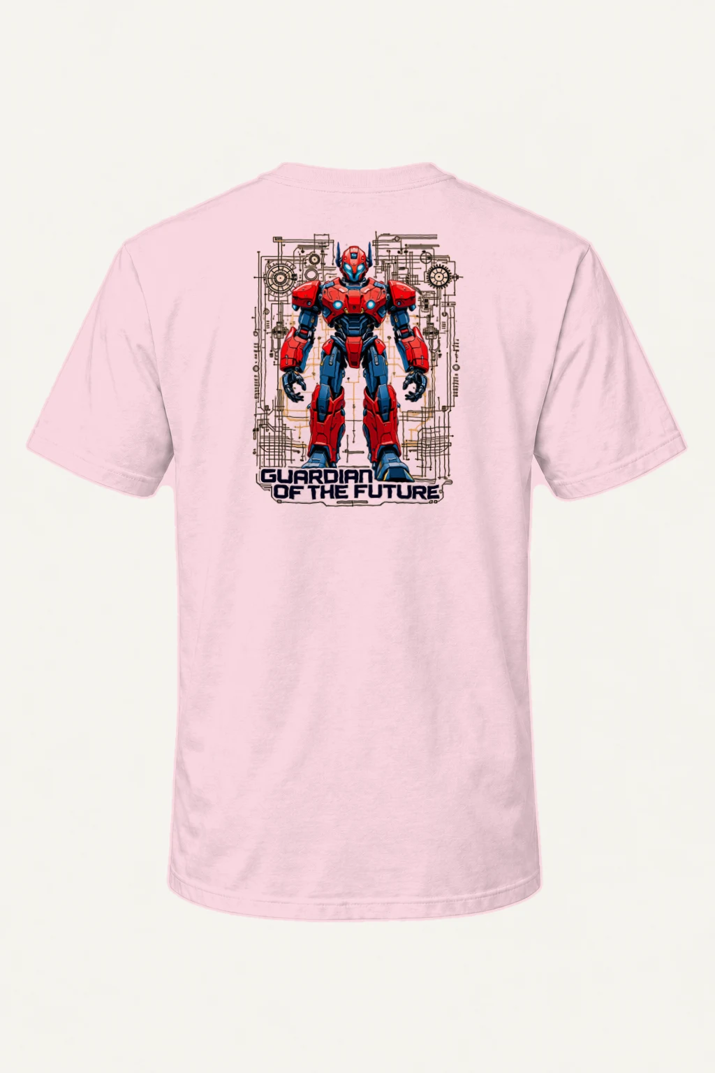 "Guardian Of The Future" Heavyweight Unisex Crewneck T-shirt | Gildan 5000