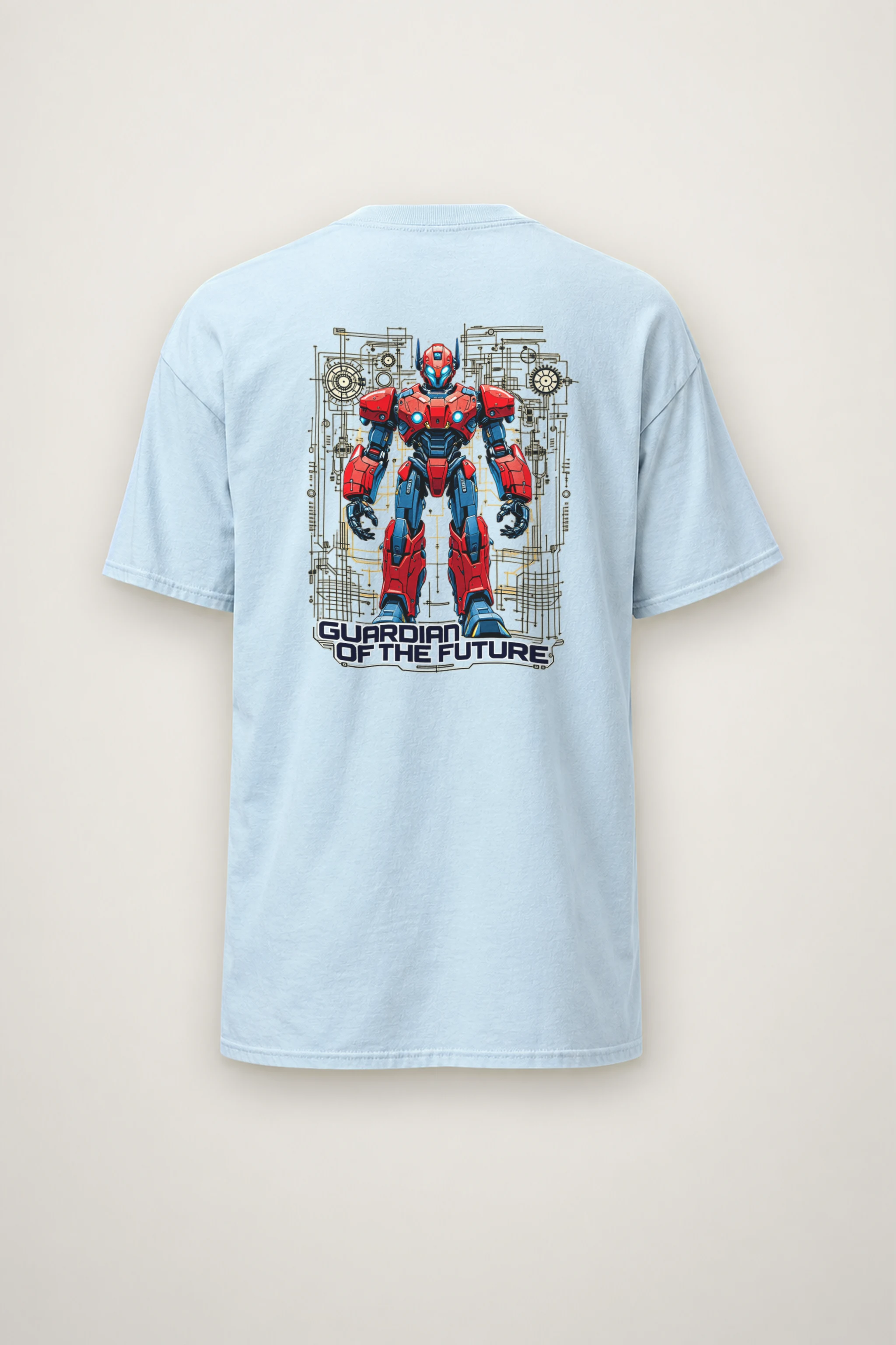 "Guardian Of The Future" Heavyweight Unisex Crewneck T-shirt