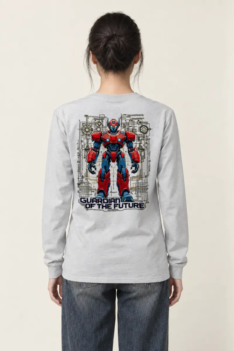 "Guardian Of The Future" Unisex Longsleeve T-shirt
