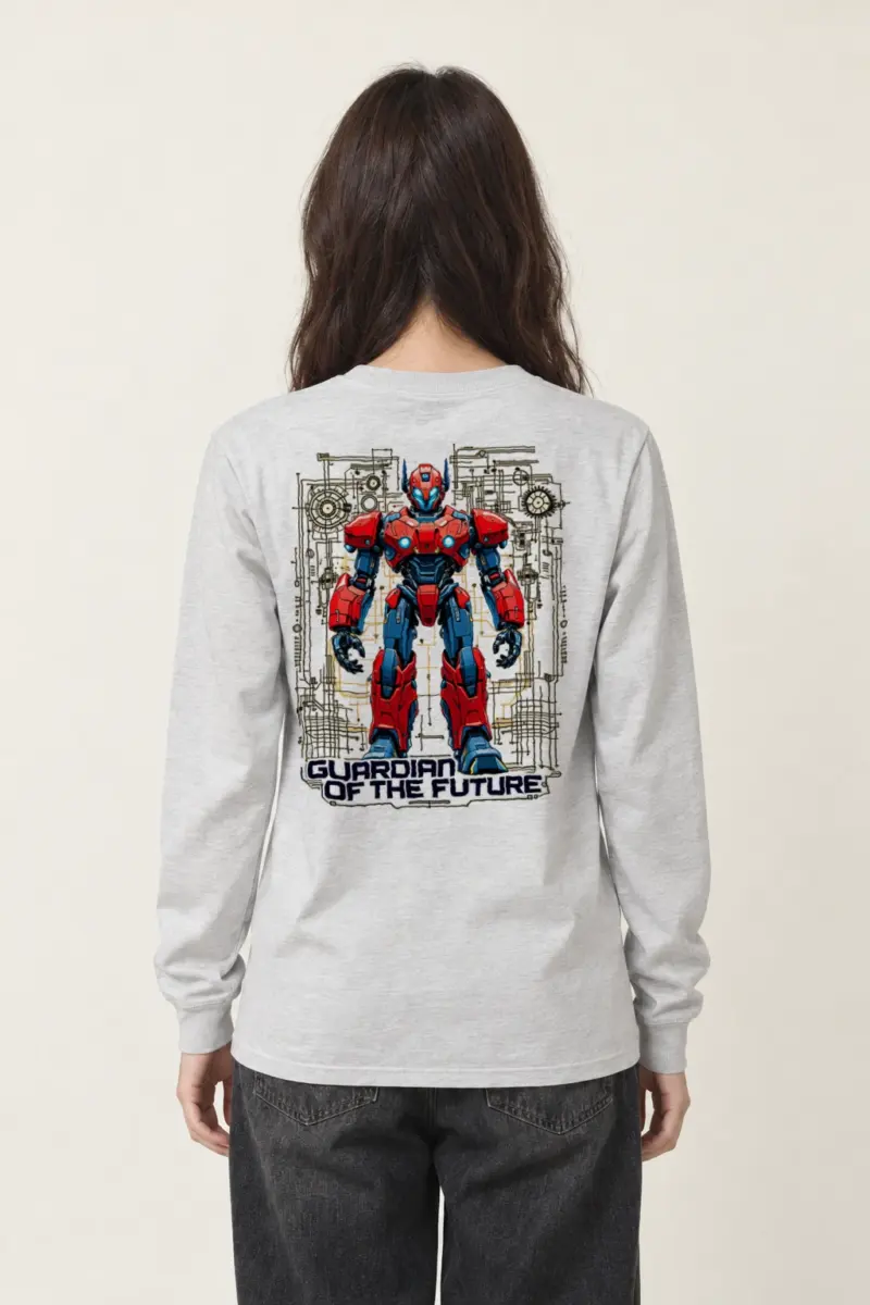 "Guardian Of The Future" Unisex Longsleeve T-shirt | Gildan 2400