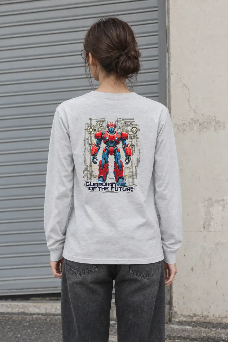 "Guardian Of The Future" Unisex Longsleeve T-shirt