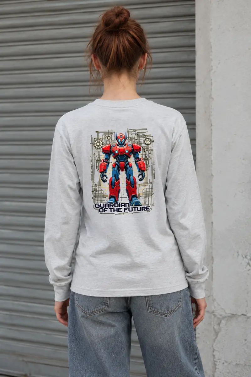 "Guardian Of The Future" Unisex Longsleeve T-shirt