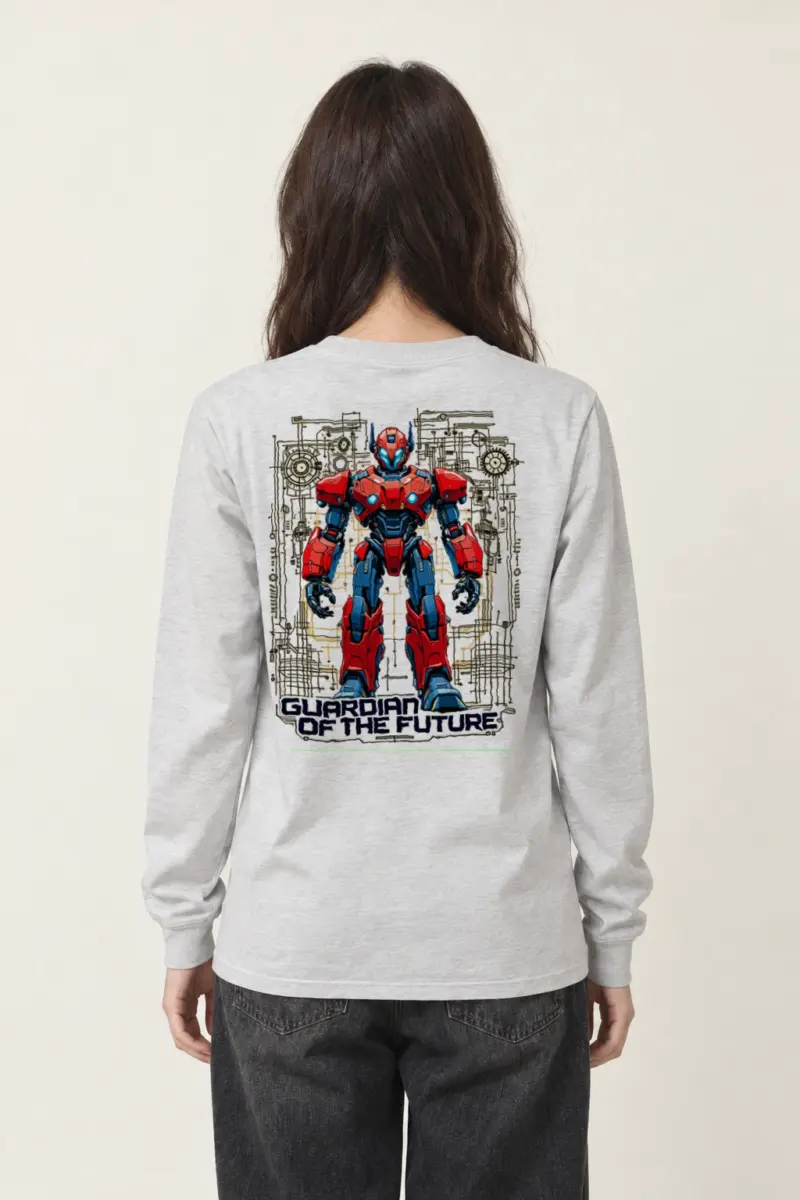 "Guardian Of The Future" Unisex Longsleeve T-shirt | Gildan 2400