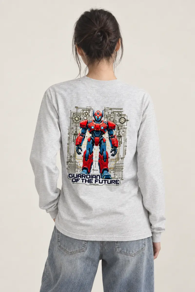 "Guardian Of The Future" Unisex Longsleeve T-shirt