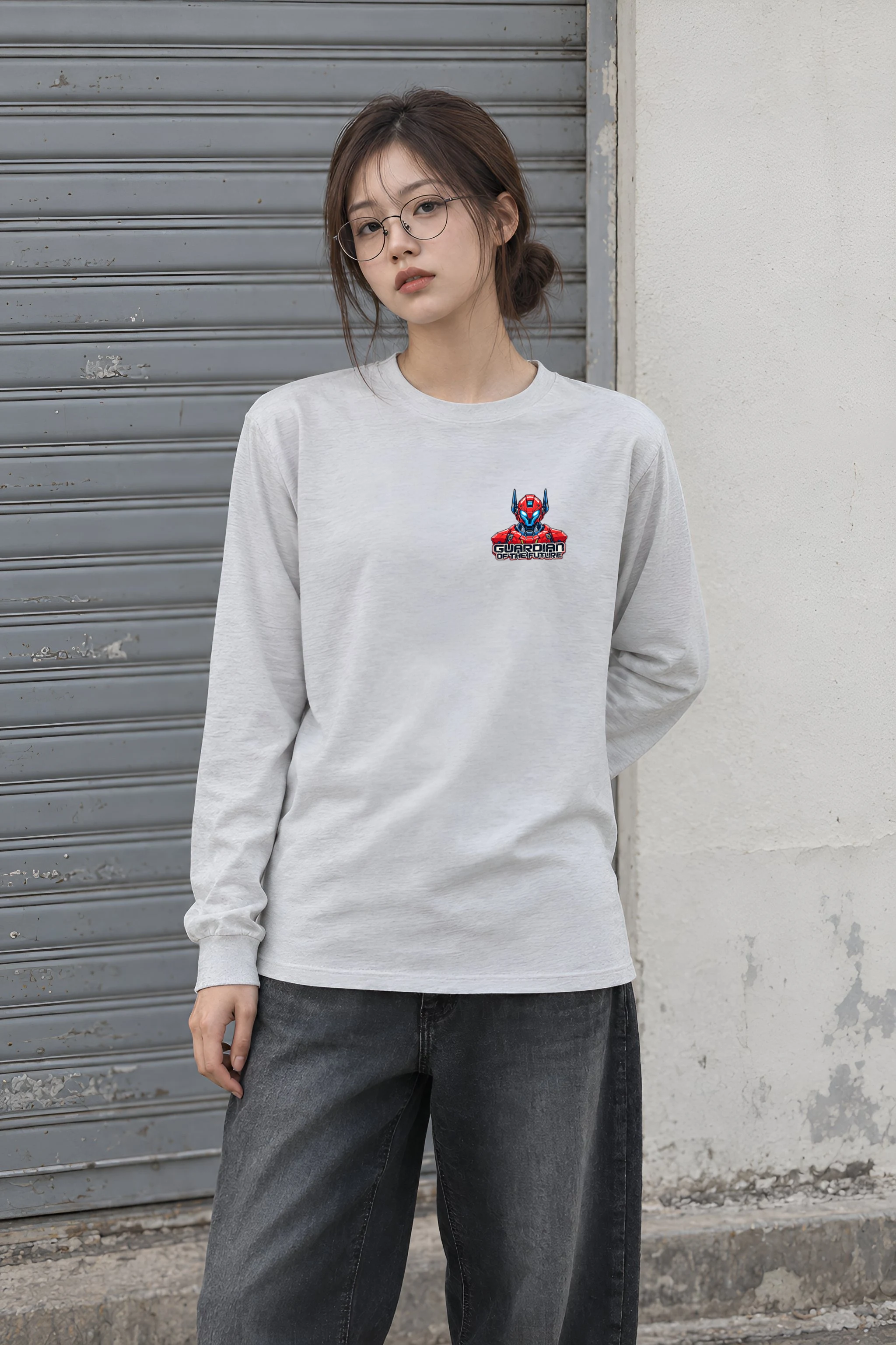 "Guardian Of The Future" Unisex Longsleeve T-shirt