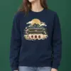 "Gwanghwamun Bloom" Heavy Blend Unisex Crewneck Sweatshirt