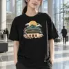 "Gwanghwamun Bloom" Heavyweight Unisex Crewneck T-shirt | Gildan 5000
