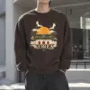 "Gwanghwamun Crane Garden" Heavy Blend Unisex Crewneck Sweatshirt | Gildan 18000