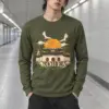 "Gwanghwamun Crane Garden" Unisex Longsleeve T-shirt
