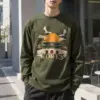 "Gwanghwamun Crane Garden" Unisex Longsleeve T-shirt | Gildan 2400