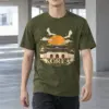 "Gwanghwamun Cranes" Heavyweight Unisex Crewneck T-shirt