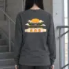 "Gwanghwamun Golden Sun" Unisex Longsleeve T-shirt