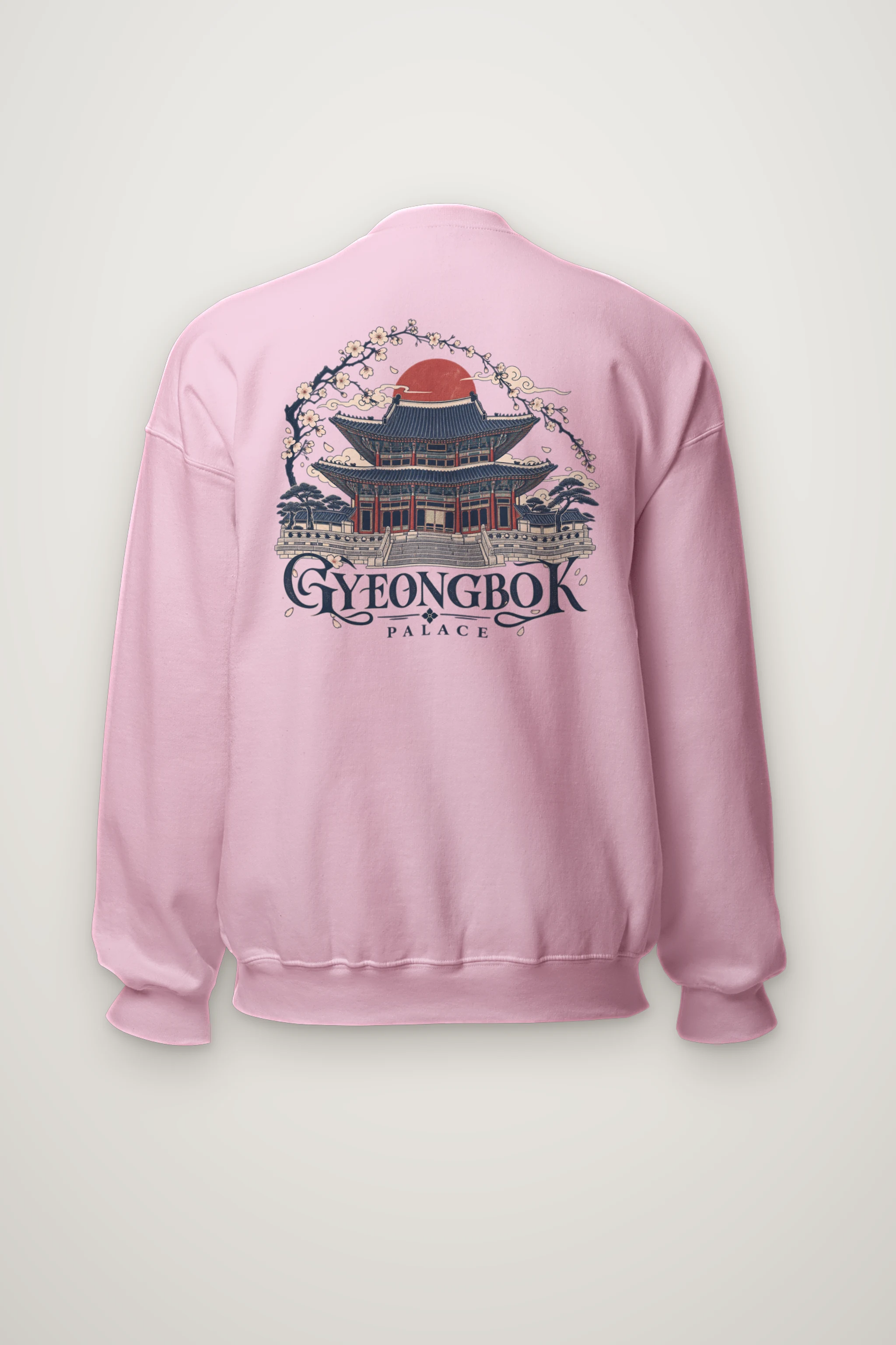 "Gyeongbok Palace" Heavy Blend Unisex Crewneck Sweatshirt