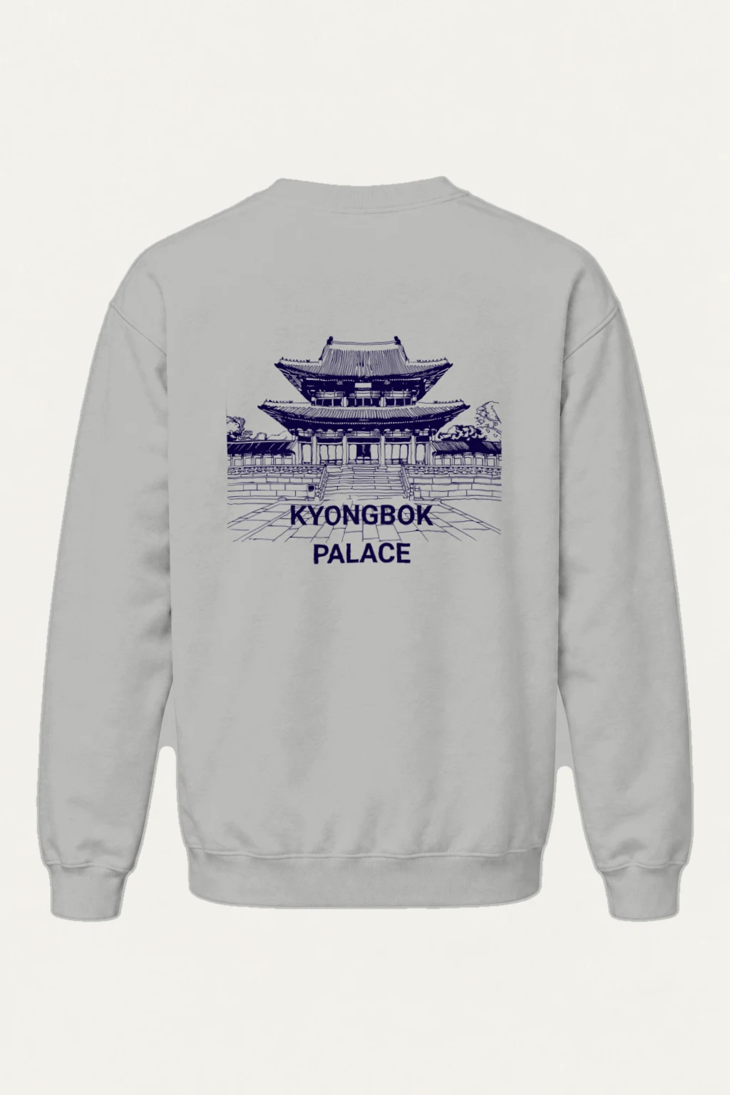 "Gyeongbok Palace" Heavy Blend Unisex Crewneck Sweatshirt | Gildan 18000
