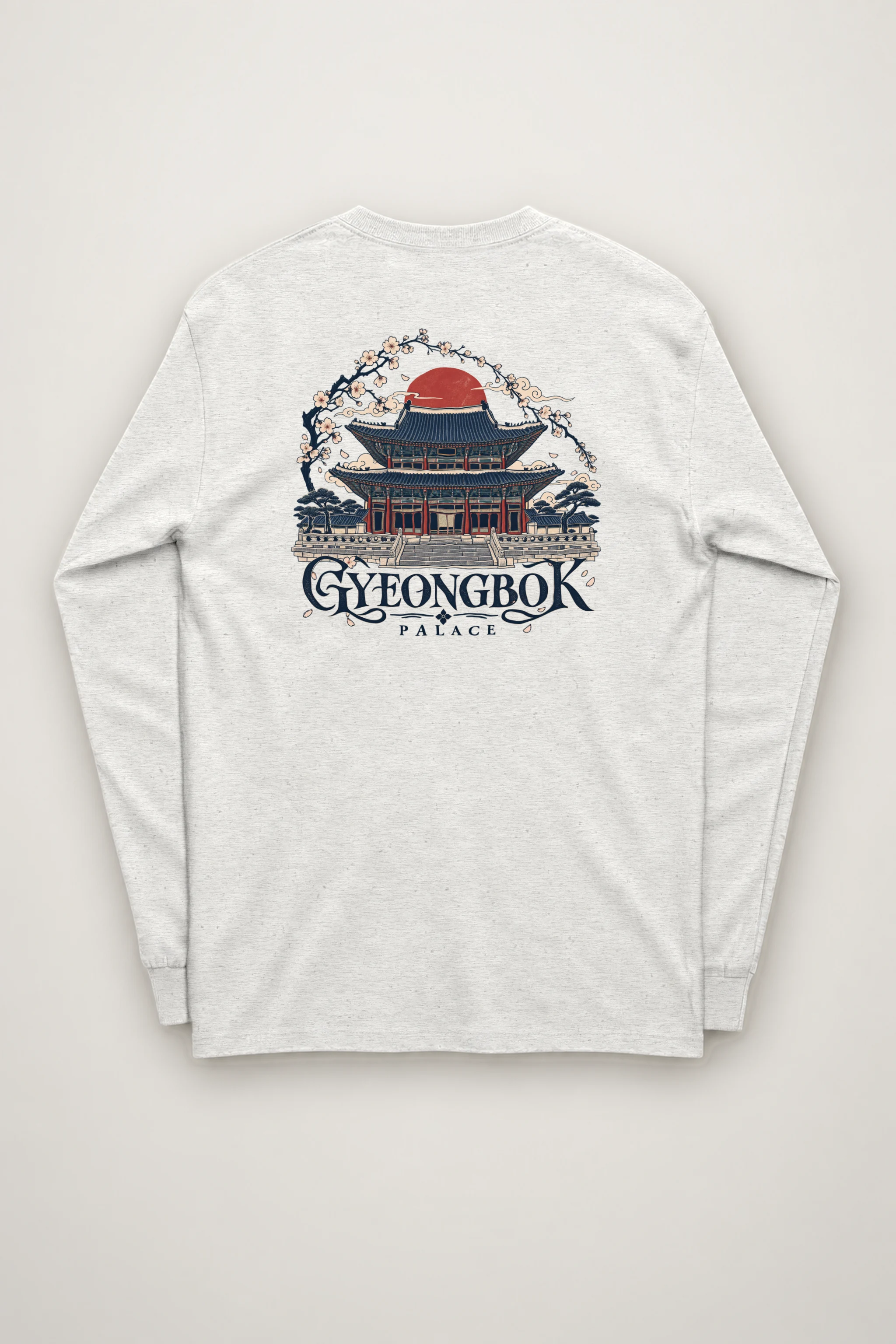 "Gyeongbok Palace" Unisex Longsleeve T-shirt