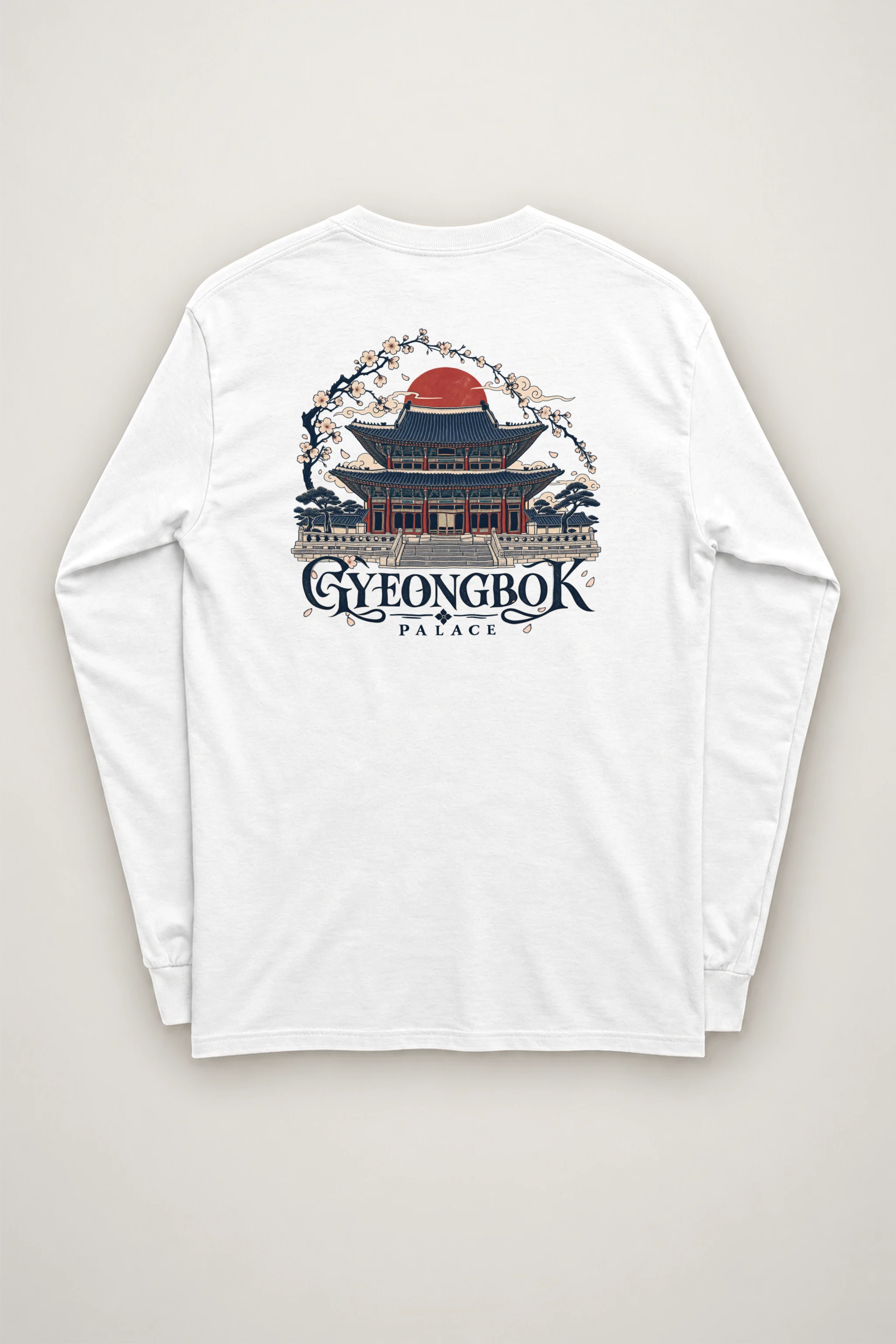 "Gyeongbok Palace" Unisex Longsleeve T-shirt
