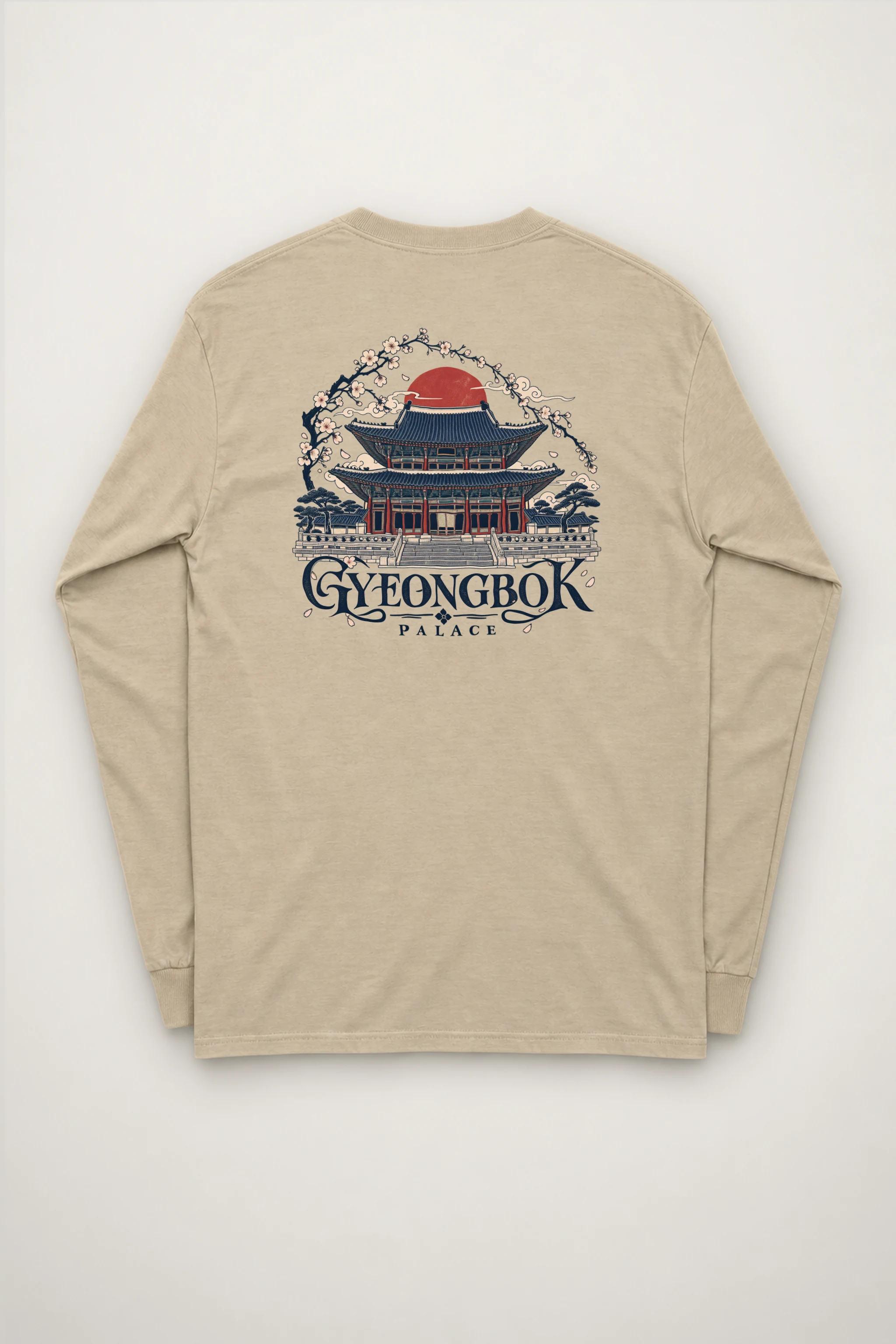 "Gyeongbok Palace" Unisex Longsleeve T-shirt
