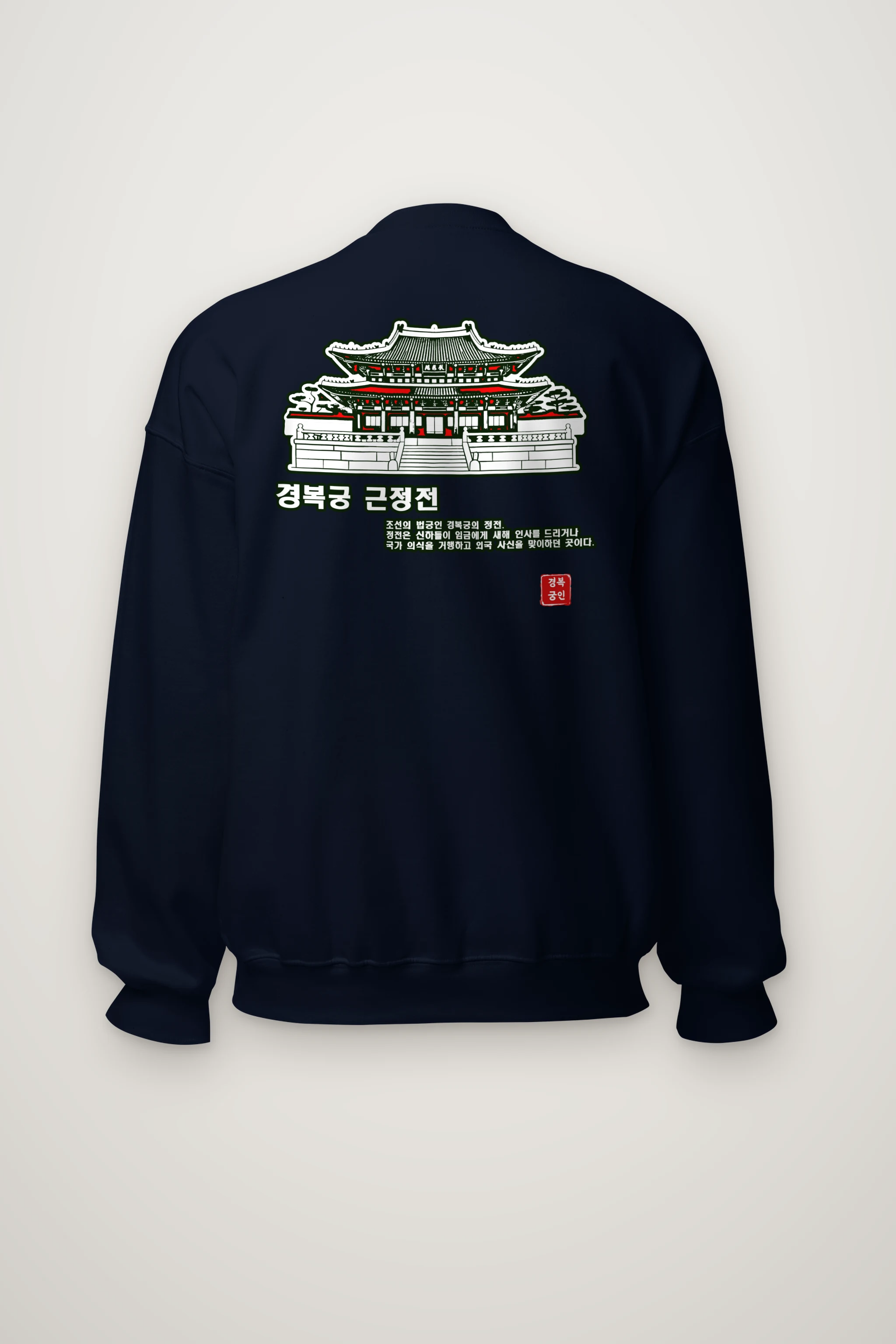 "Gyeongbokgung Geunjeongjeon" Heavy Blend Unisex Crewneck Sweatshirt