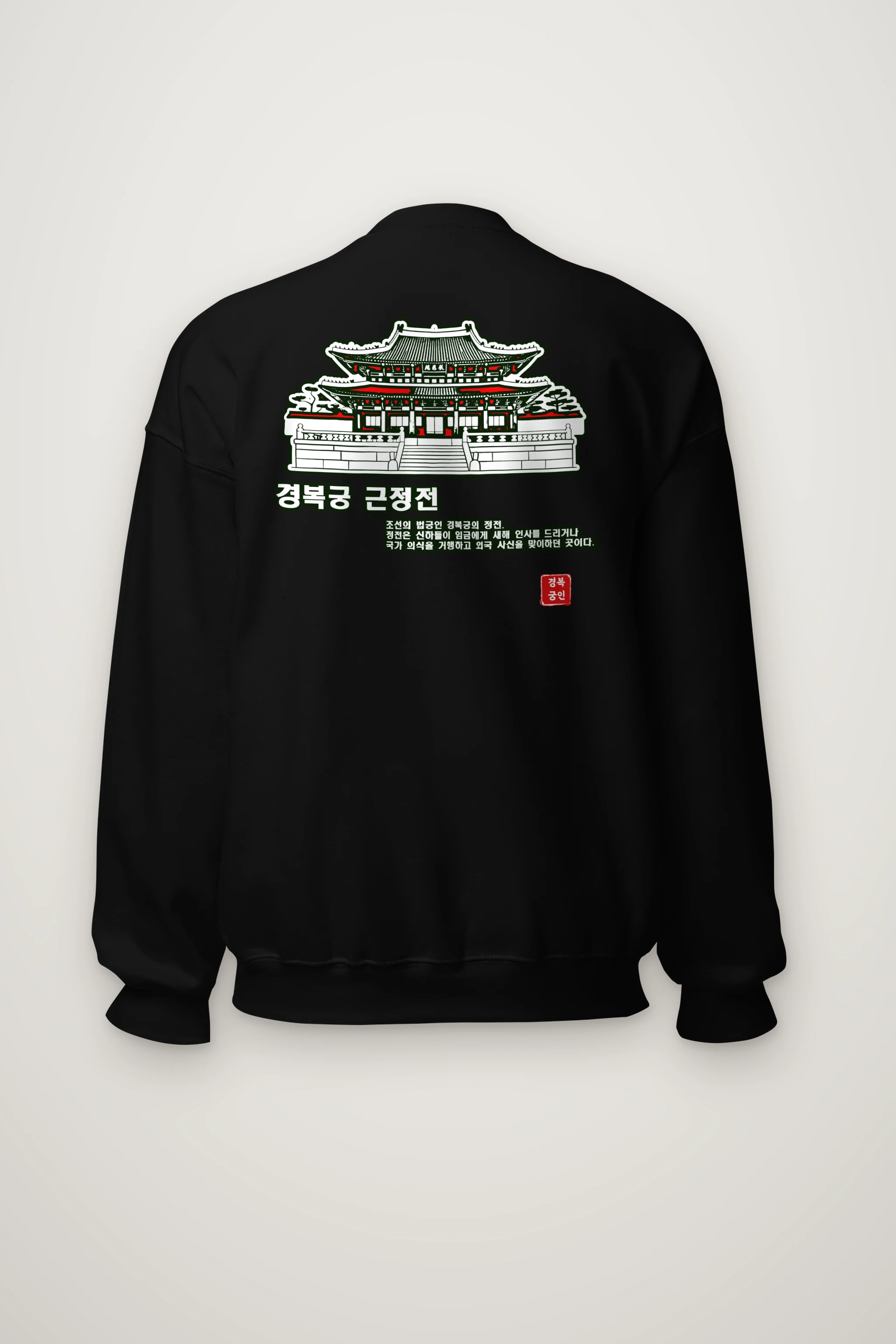 "Gyeongbokgung Geunjeongjeon" Heavy Blend Unisex Crewneck Sweatshirt