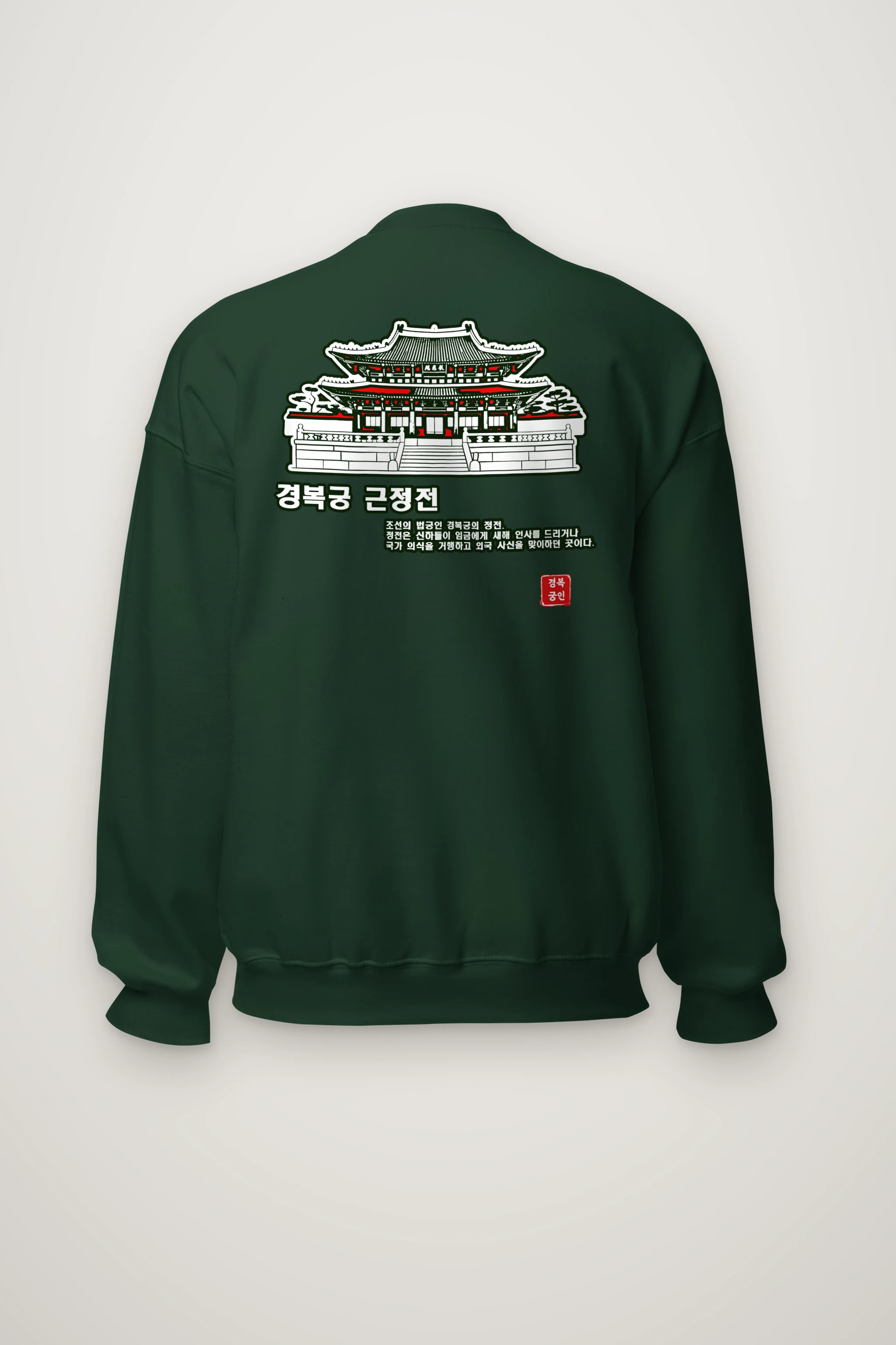"Gyeongbokgung Geunjeongjeon" Heavy Blend Unisex Crewneck Sweatshirt
