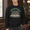 "Geunjeongjeon Hall Illustration" Heavy Blend Unisex Crewneck Sweatshirt | Gildan 18000