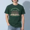 "Gyeongbokgung Line Art" Heavyweight Unisex Crewneck T-shirt