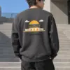 "Gyeongbokgung Palace" Heavy Blend Unisex Crewneck Sweatshirt | Gildan 18000