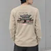 "Gyeongbokgung Palace Sketch" Unisex Longsleeve T-shirt