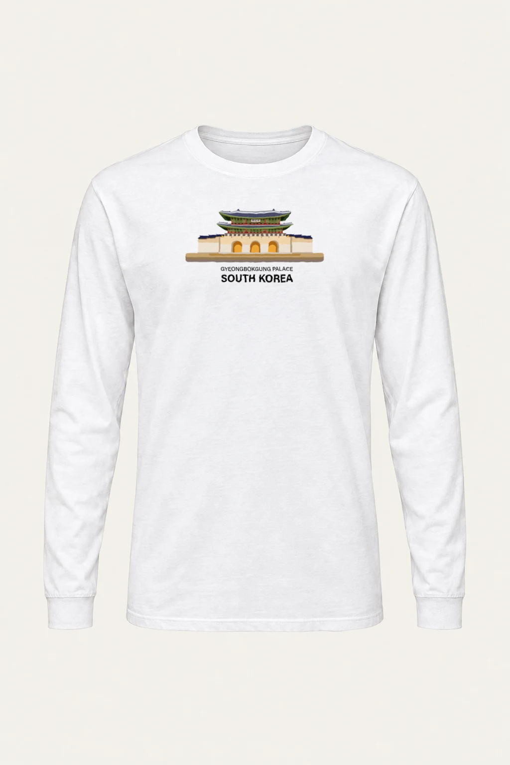 "Gyeongbokgung Palace" Unisex Longsleeve T-shirt | Gildan 2400