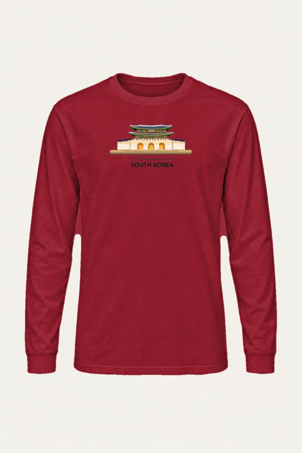 "Gyeongbokgung Palace" Unisex Longsleeve T-shirt | Gildan 2400