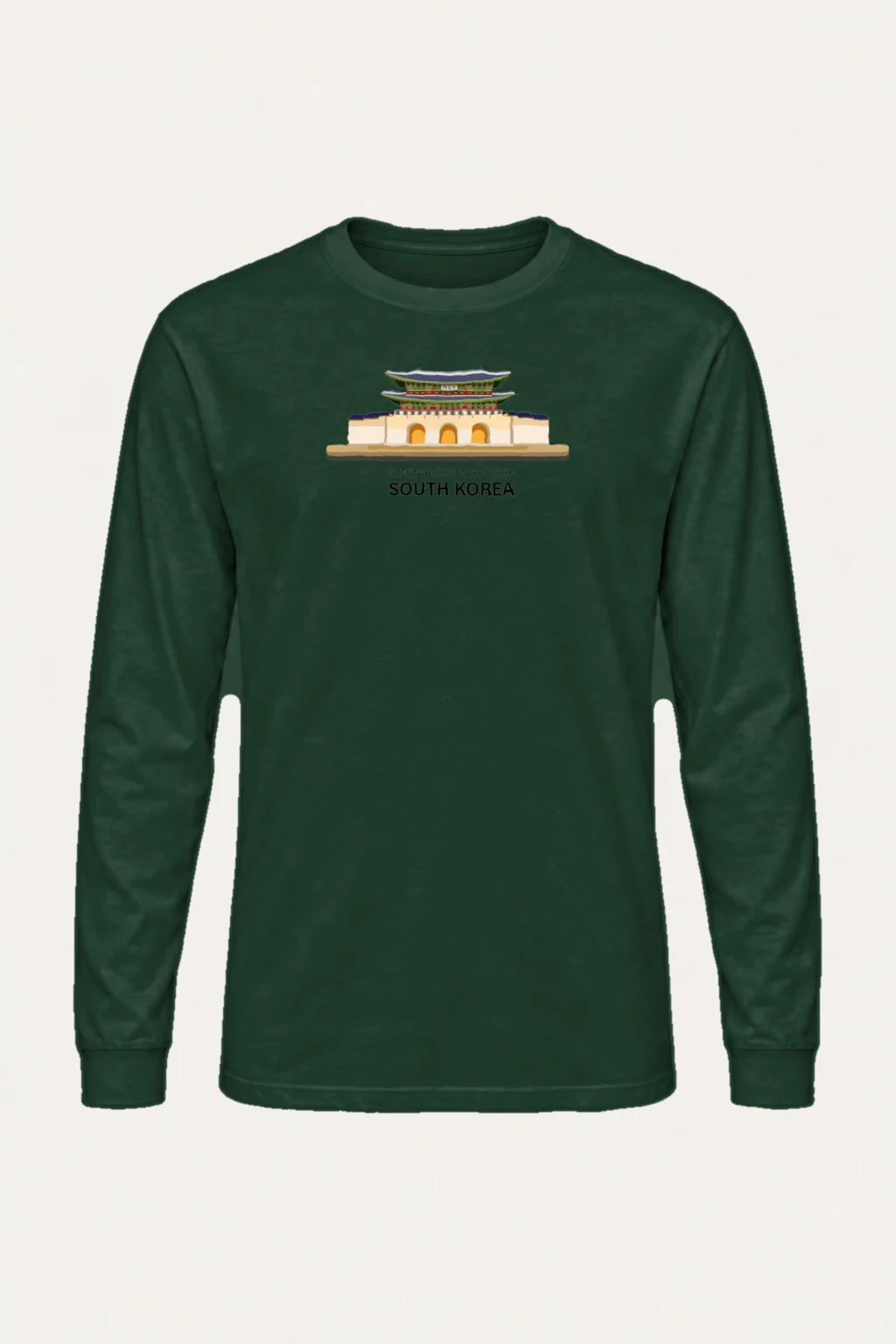 "Gyeongbokgung Palace" Unisex Longsleeve T-shirt | Gildan 2400