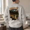 "Gyeongbokgung Palace Walk" Heavy Blend Unisex Crewneck Sweatshirt | Gildan 18000