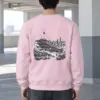 "Gyeongbokgung Skyline" Heavy Blend Unisex Crewneck Sweatshirt