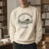 "Gyeongbokgung Street" Unisex Sponge Fleece Crewneck Sweatshirt | Bella + Canvas 3901