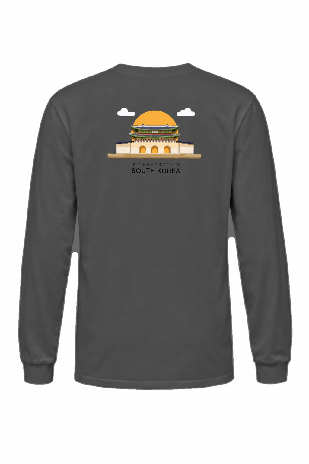 "Gyeongbokgung Sunrise" Unisex Longsleeve T-shirt | Gildan 2400