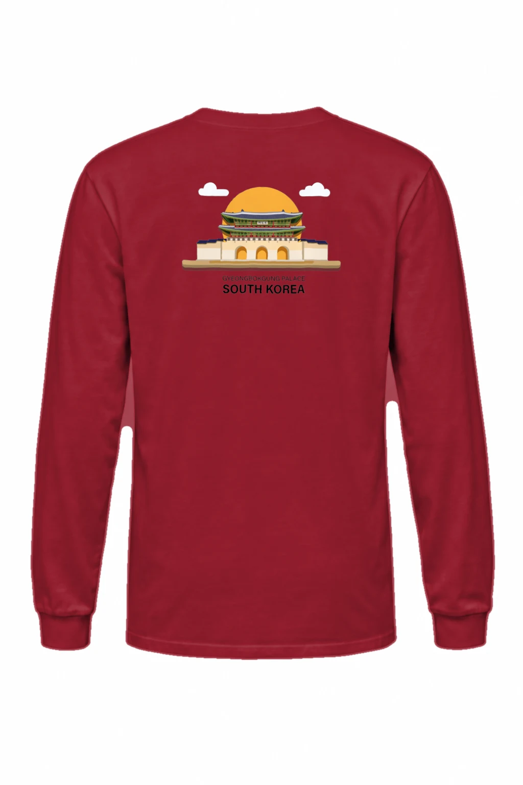 "Gyeongbokgung Sunrise" Unisex Longsleeve T-shirt | Gildan 2400
