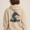 "Han River Nocturne" Heavy Blend Unisex Pullover Hoodie