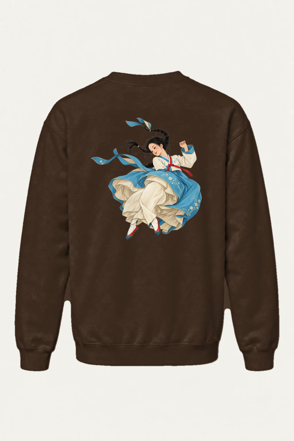 "Hanbok Dance" Heavy Blend Unisex Crewneck Sweatshirt | Gildan 18000