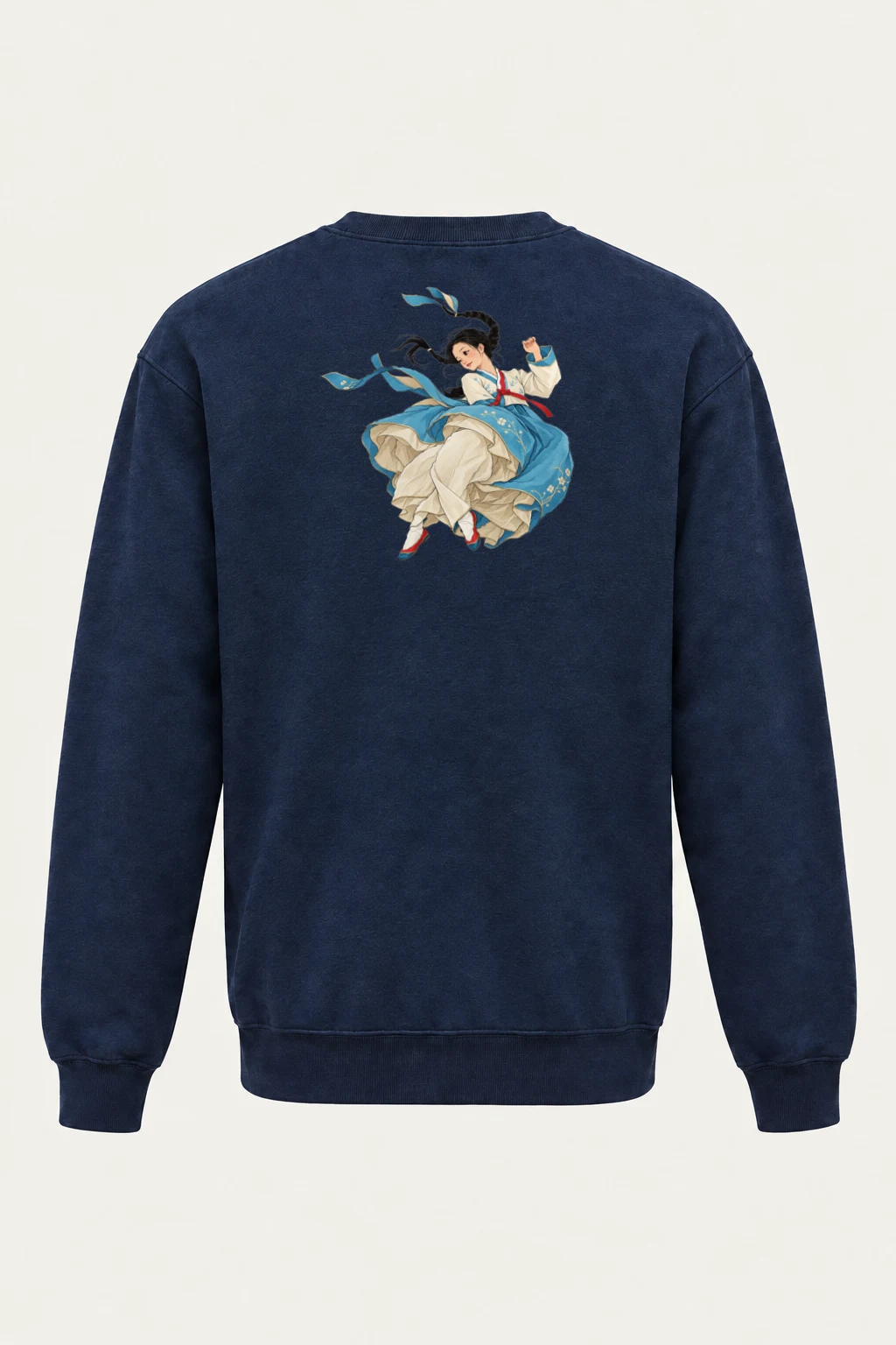 "Hanbok Dance" Heavy Blend Unisex Crewneck Sweatshirt | Gildan 18000
