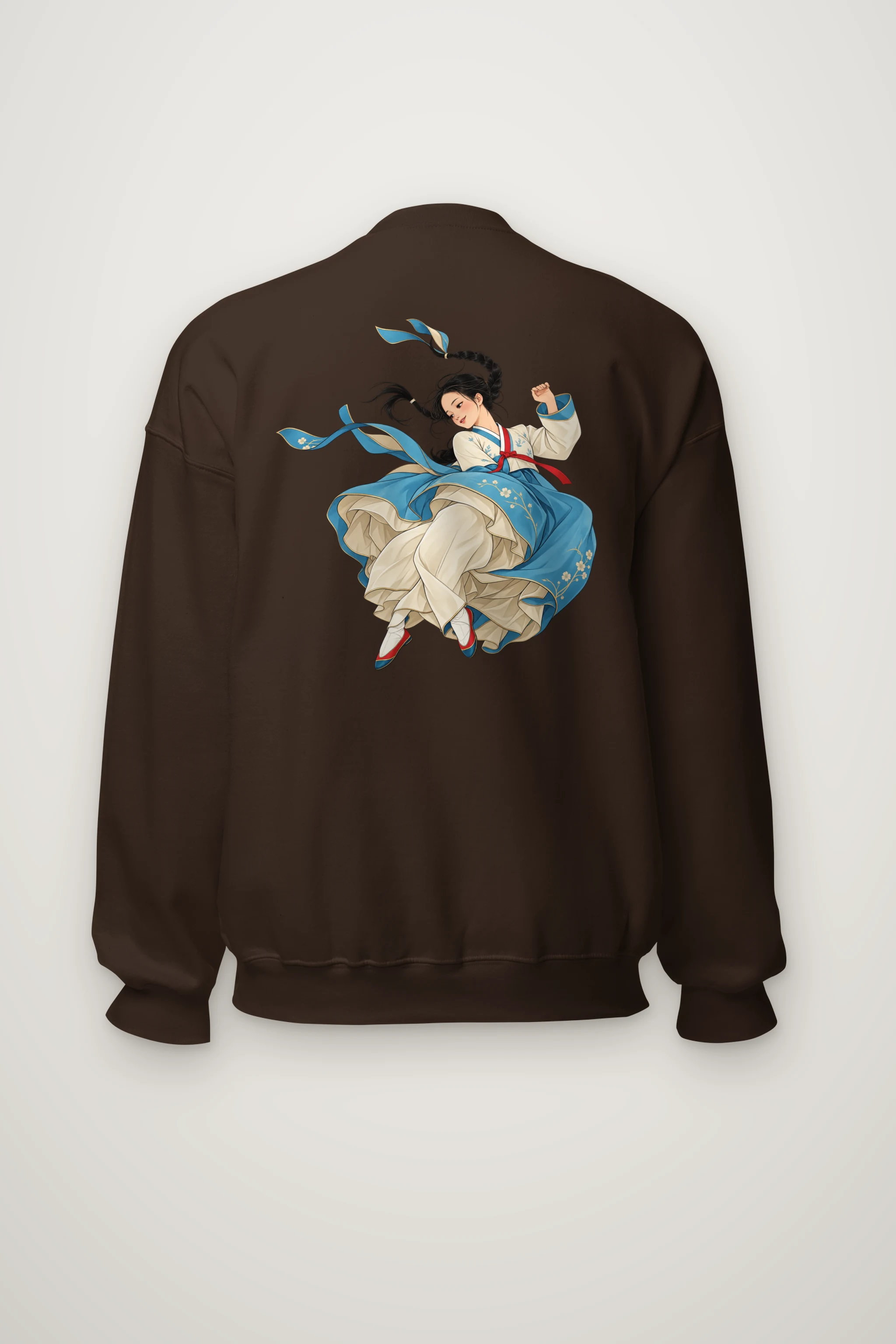 "Hanbok Dance" Heavy Blend Unisex Crewneck Sweatshirt