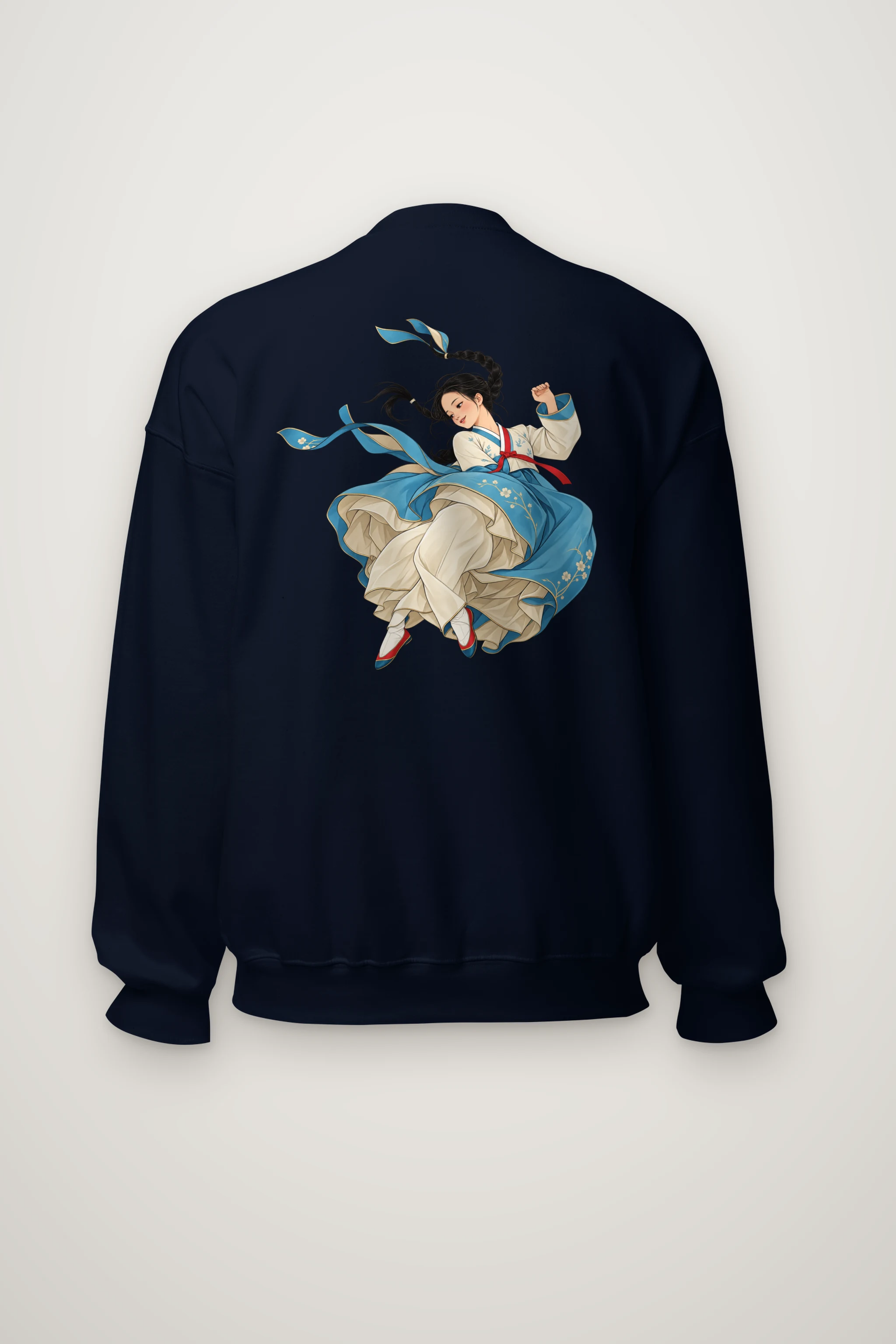"Hanbok Dance" Heavy Blend Unisex Crewneck Sweatshirt